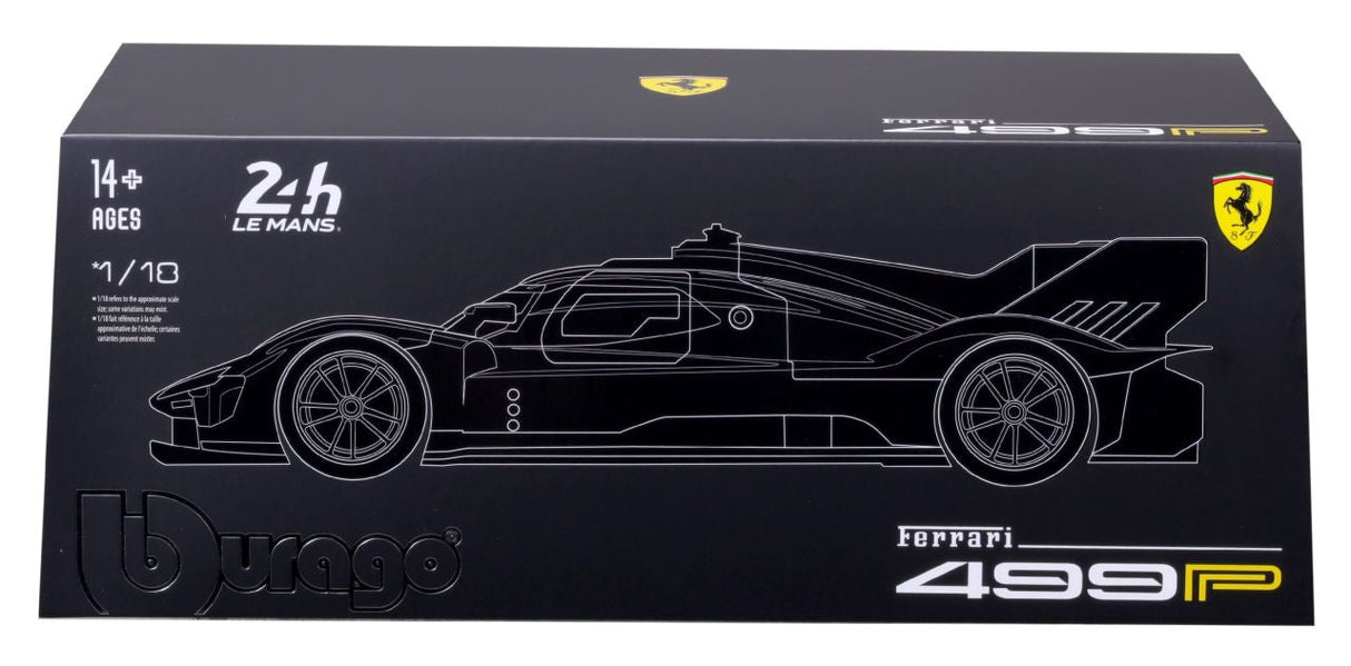 Ferrari Signature 499P LeMans Champ. 2023 1/18 rot - RCXX - RC Racing Shop | RC Models | Tuning & Spare Parts for Professionals