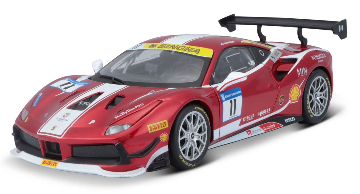 Ferrari Racing Bausatz 488 Challenge 1/24 rot - RCXX - RC Racing Shop | RC Models | Tuning & Spare Parts for Professionals
