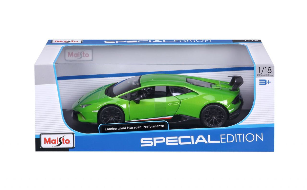 Lamborghini Huracan Performante 1/18 grün - RCXX - RC Racing Shop | RC Models | Tuning & Spare Parts for Professionals