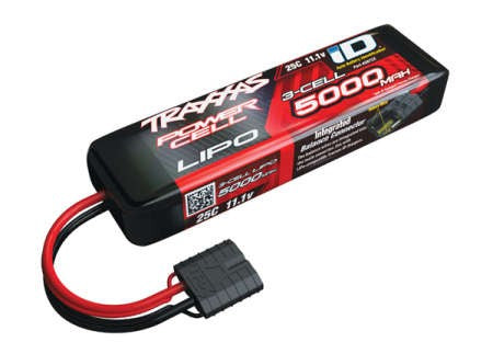 Traxxas LiPo Akku 3S 11.1V 5000mAh – 25C mit iD®-Anschluss - 2872X