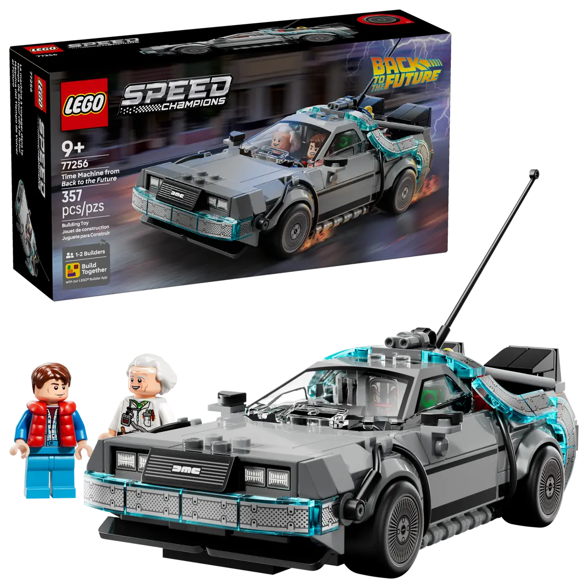 LEGO Speed Champions Time Machine – Zurück in die Zukunft - 77256