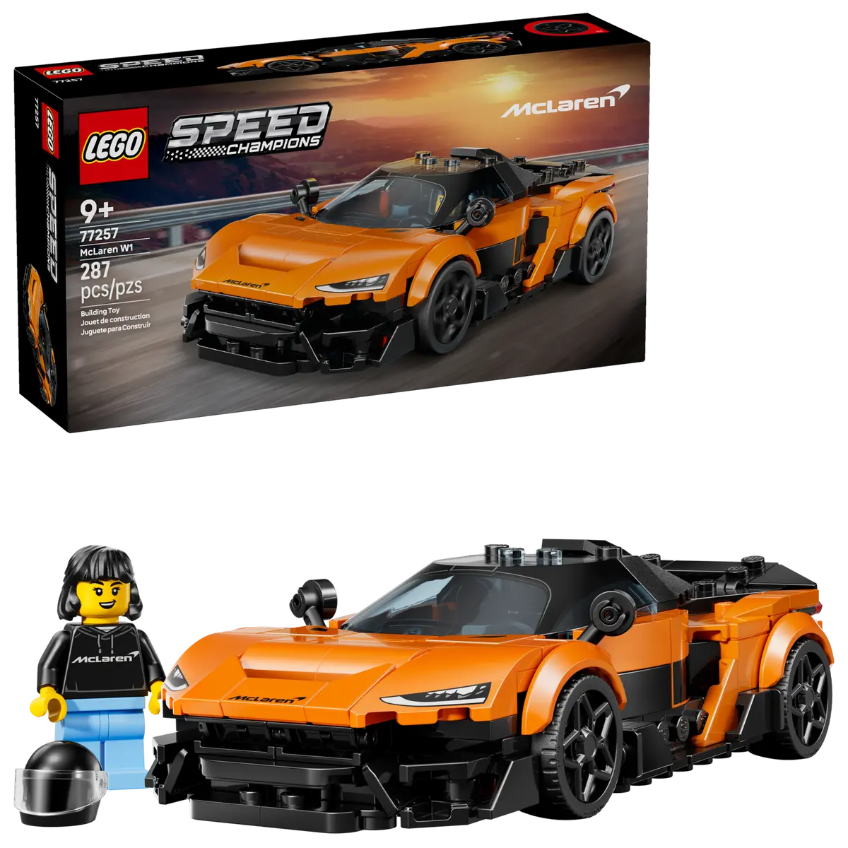 LEGO Speed Champions McLaren W1 – The Real Supercar - 77257