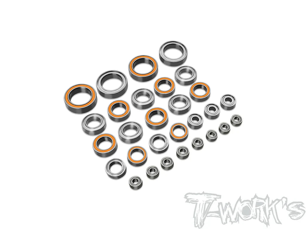 T- Work's BBS-TC10-3 Precision Ball Bearing Set ( For AXON TC10/3 ) 29pcs - RCXX - RC Racing Shop | RC Models | Tuning & Spare Parts for Professionals
