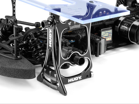 Hudy Setup Station for 1/10 Onroad Electric & Nitro Cars - H109301 - RCXX - rc racing for professionals