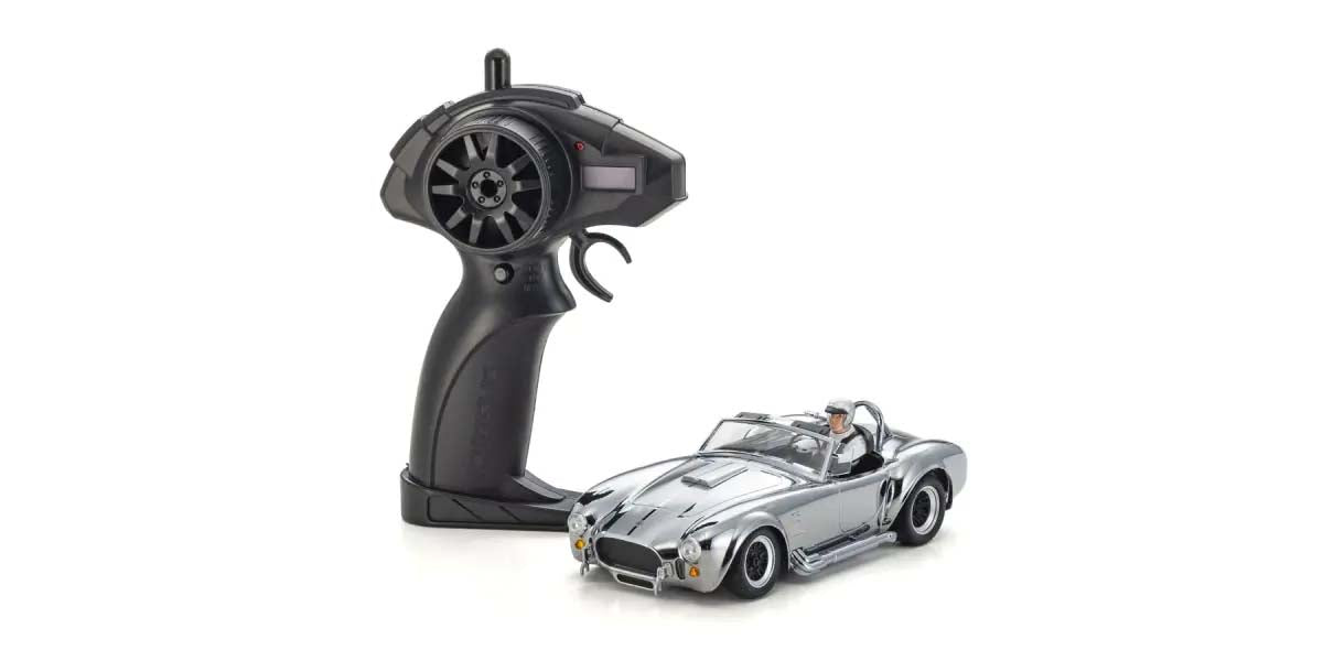 Kyosho First Mini-Z 1:28 Shelby Cobra 427 S/C Chrome