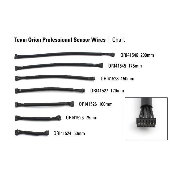 Team Orion PRO Sensorkabel Brushless 50-200mm - RCXX - RC Racing Shop | RC Models | Tuning & Spare Parts for Professionals
