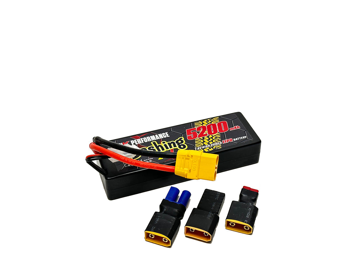 Pink Bashing LiPo 2S 7.4V-5200-50C (Multi) 139x47x25mm 310g