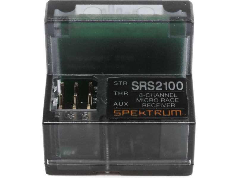Spektrum SR2100 DSMR Micro Race Receiver - SPMSR2100 - RCXX - RC Racing Shop | RC Models | Tuning & Spare Parts for Professionals