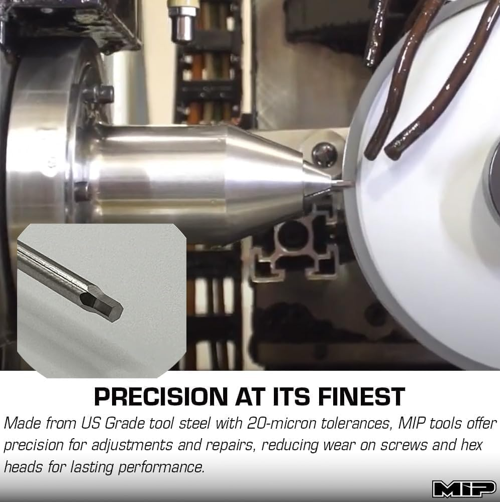 MIP Hex Driver Wrench Set Gen 2, Metric (3), 1.5mm, 2.0mm, & 2.5mm - #9602