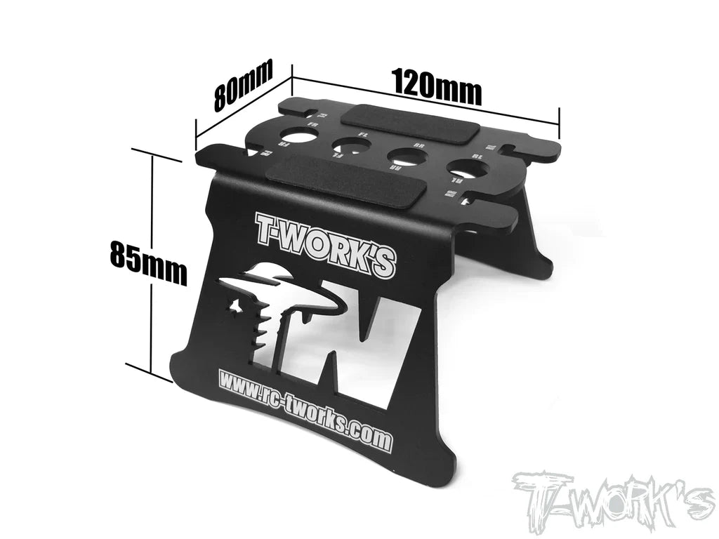 T-Works TT-017 Buggy Car Stand (1) for 1/10 & 1/8 Offroad Buggy - RCXX - rc racing for professionals
