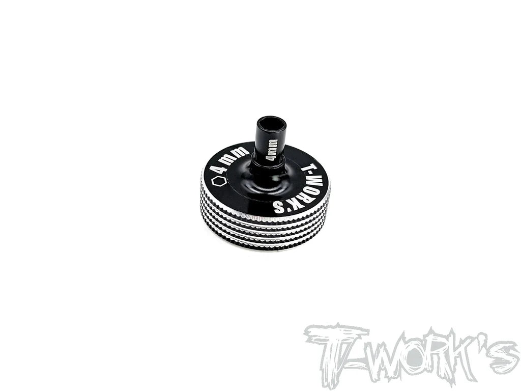 T-Works TT-038-4 4mm Short Nut Driver (1) - RCXX - rc racing for professionals