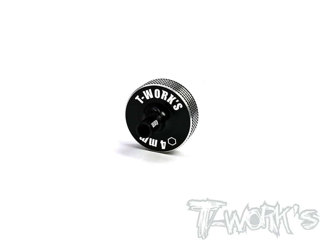 T-Works TT-038-4 4mm Short Nut Driver (1) - RCXX - rc racing for professionals