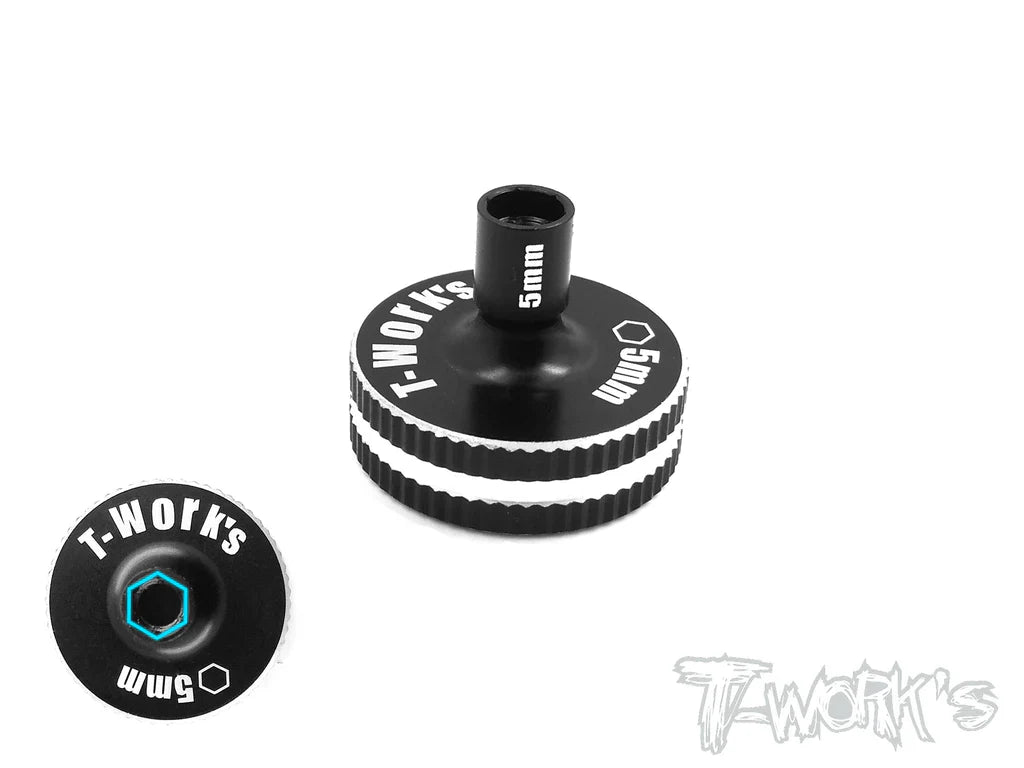 T-Works TT-040 5mm Short Nut Driver - RCXX - rc racing for professionals