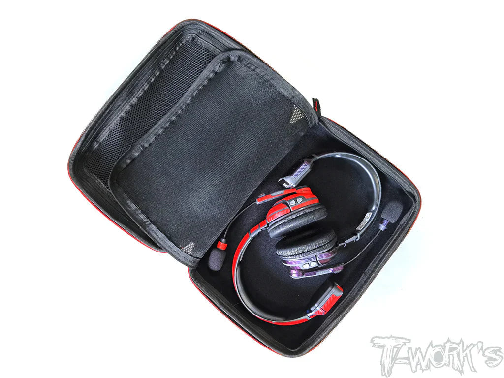 T-Works TT-075-C Compact Hard Case Parts Bag L (1) 33x23x10cm - RCXX - rc racing for professionals
