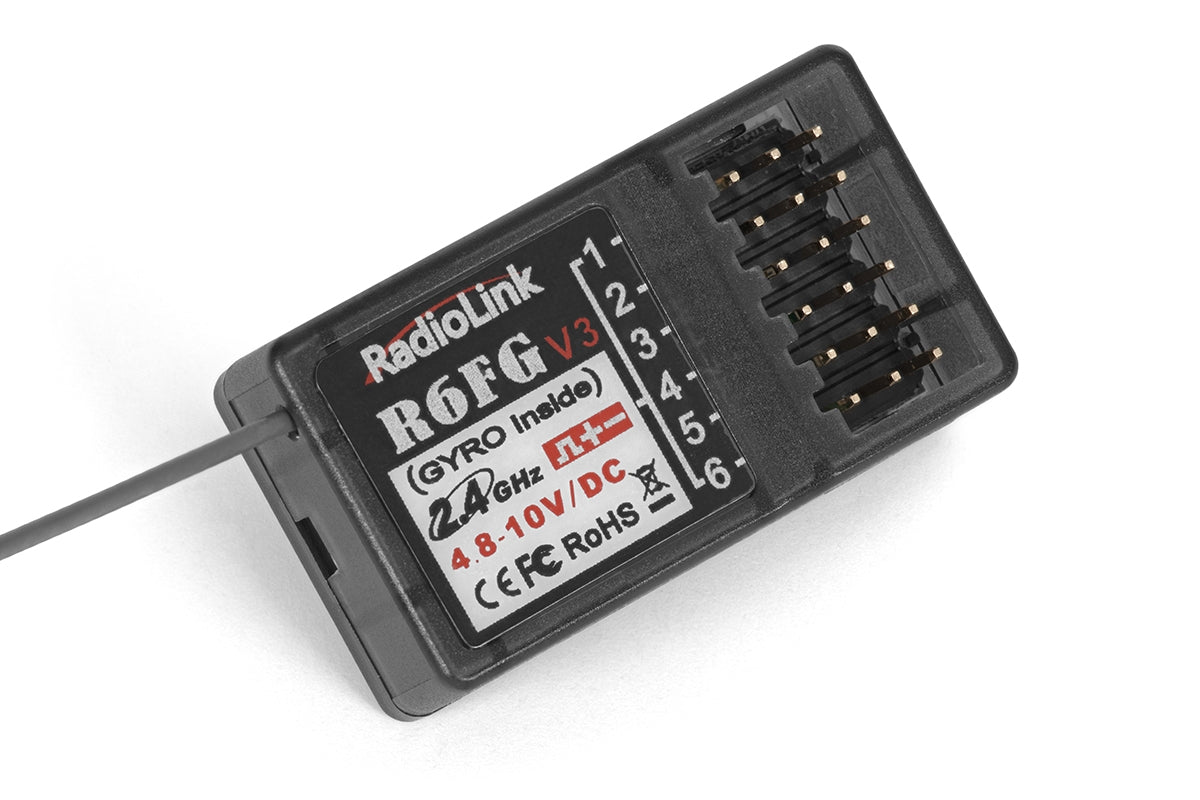 Radiolink R6FG Empfänger – 6 Kanal 2.4 GHz FHSS mit Gyro - 1RL0064