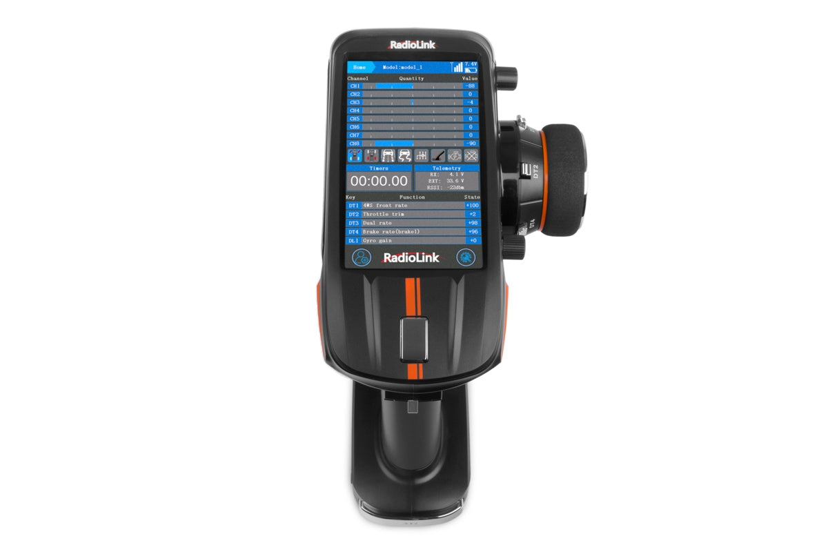 Radiolink RC8X Sender mit R8FG Empfänger – 8-Kanal RC-Set mit Telemetrie & Gyro