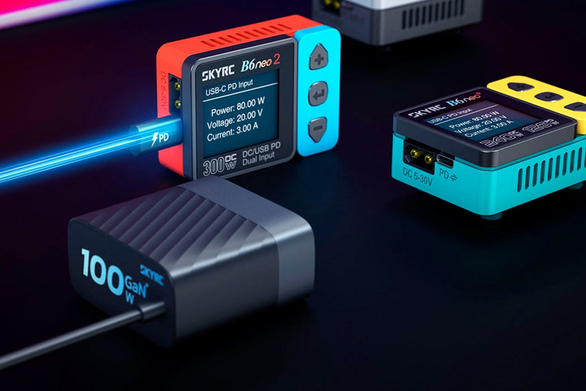 SkyRC B6neo 2 Ladegerät 300W (schwarz/grau) – 3SK10225-02