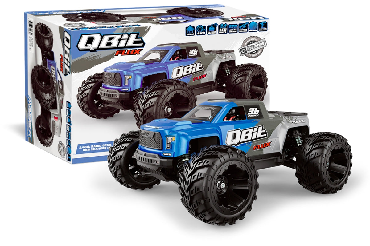 Maverick QBit MT 1/16 Monster Truck | Brushed & Brushless Flux / Pro – Multiple Colors