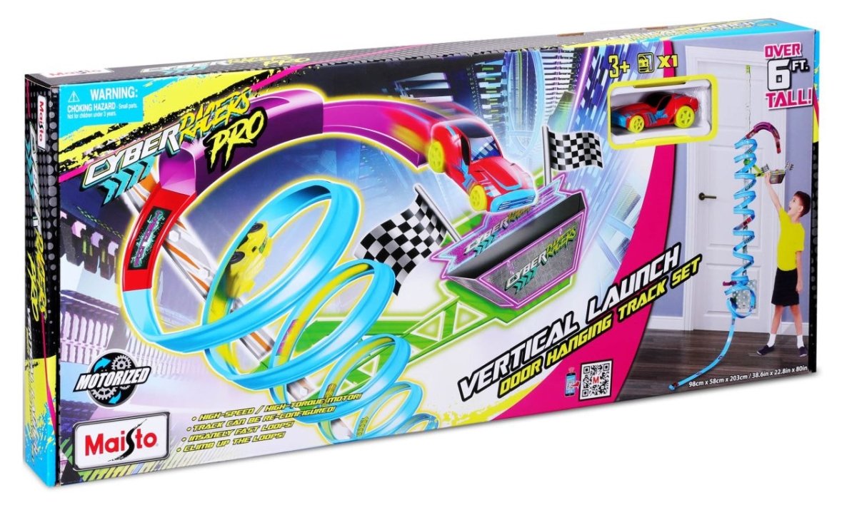 Cyber Racers Vertical Launch Track Set - Maisto - HOBBYSPECTER – RC Modelle, Tuning & Zubehör