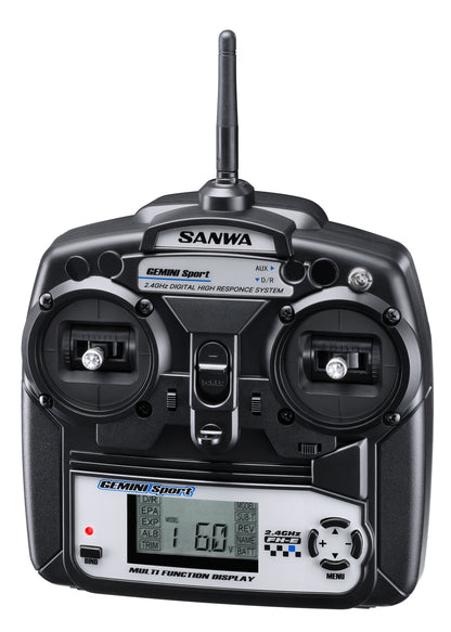 Sanwa Gemini Sports Radio + RX-391W Waterproof Receiver - 101A32871A