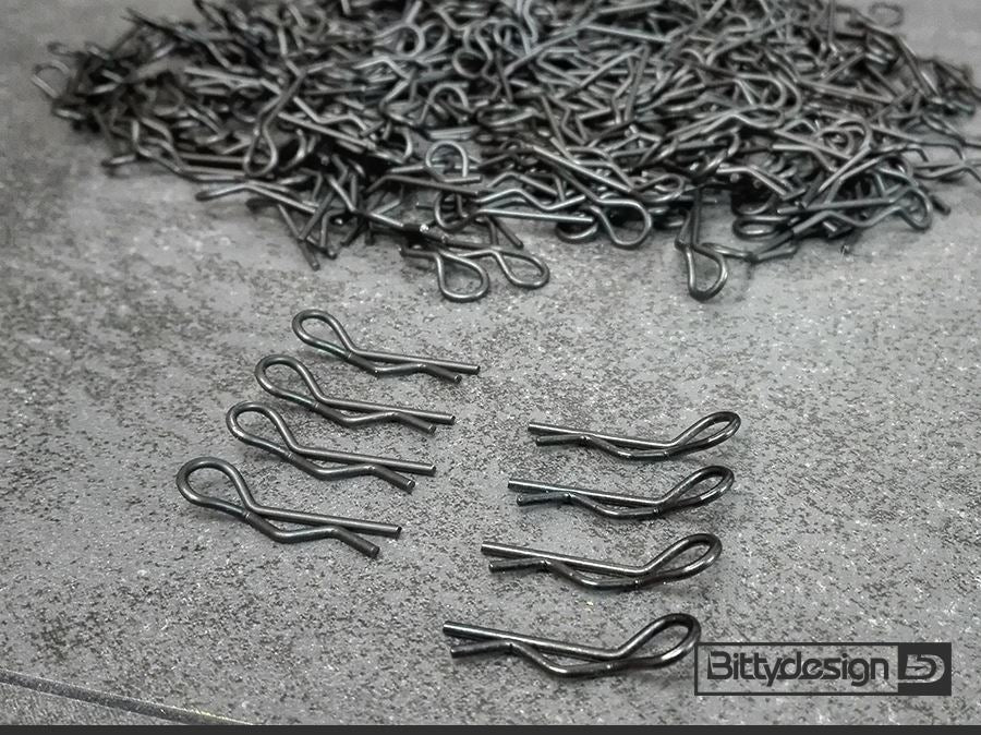 Bittydesign Clips Kit for 1/10 Off/On-Road Bodies - BDBC