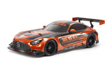 Tamiya 1/10 Mercedes-AMG GT3 EVO (Orange Painted Body) – TT-02 Chassis - 47519