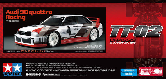 Tamiya Audi 90 quattro Racing (TT-02) - 58744