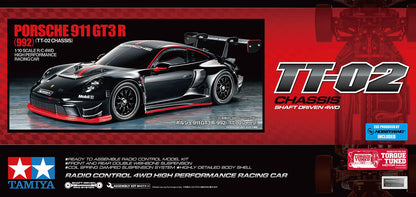 Tamiya Porsche 911 GT3 R (992) (TT-02) - 58745