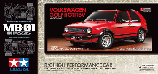 Tamiya VW Golf II GTI 16V (MB-01) M-Chassis - 58748