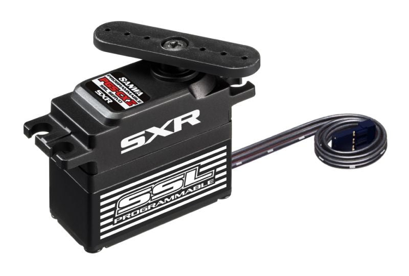 Sanwa PGS-CX2 SXR Response (0.11s/26.5kg/7.4V ) Coreless Servo - 107A54526A - RCXX - rc racing for professionals