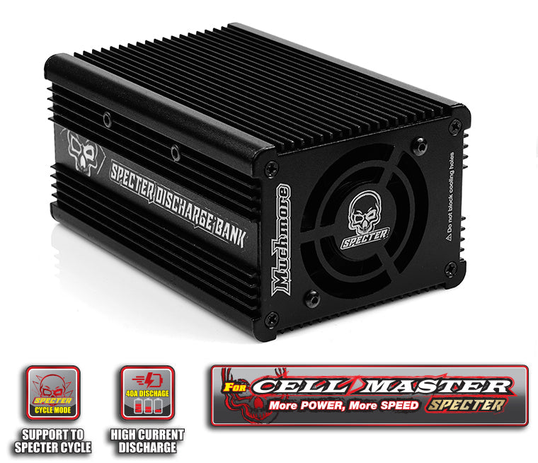 MUCHMORE Cell Master SPECTER Discharge Resist Bank (1) MM-CMSPDB - RCXX - rc racing for professionals