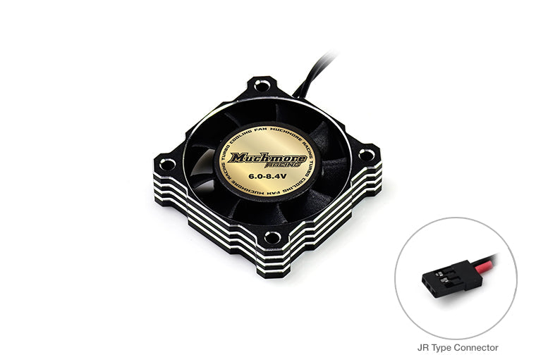 MUCHMORE Aluminum Turbo Cooling Fan 40x40x10mm for Motor & ESC (1) MR-ALTU40FAN - RCXX - rc racing for professionals