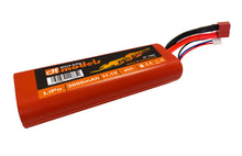 DF-Models Lipo Akku 3S - 11.1 Volt - 3000mAh  45C - rund