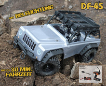 DF-Models DF-4S Crawler - silber - mit Licht - RTR