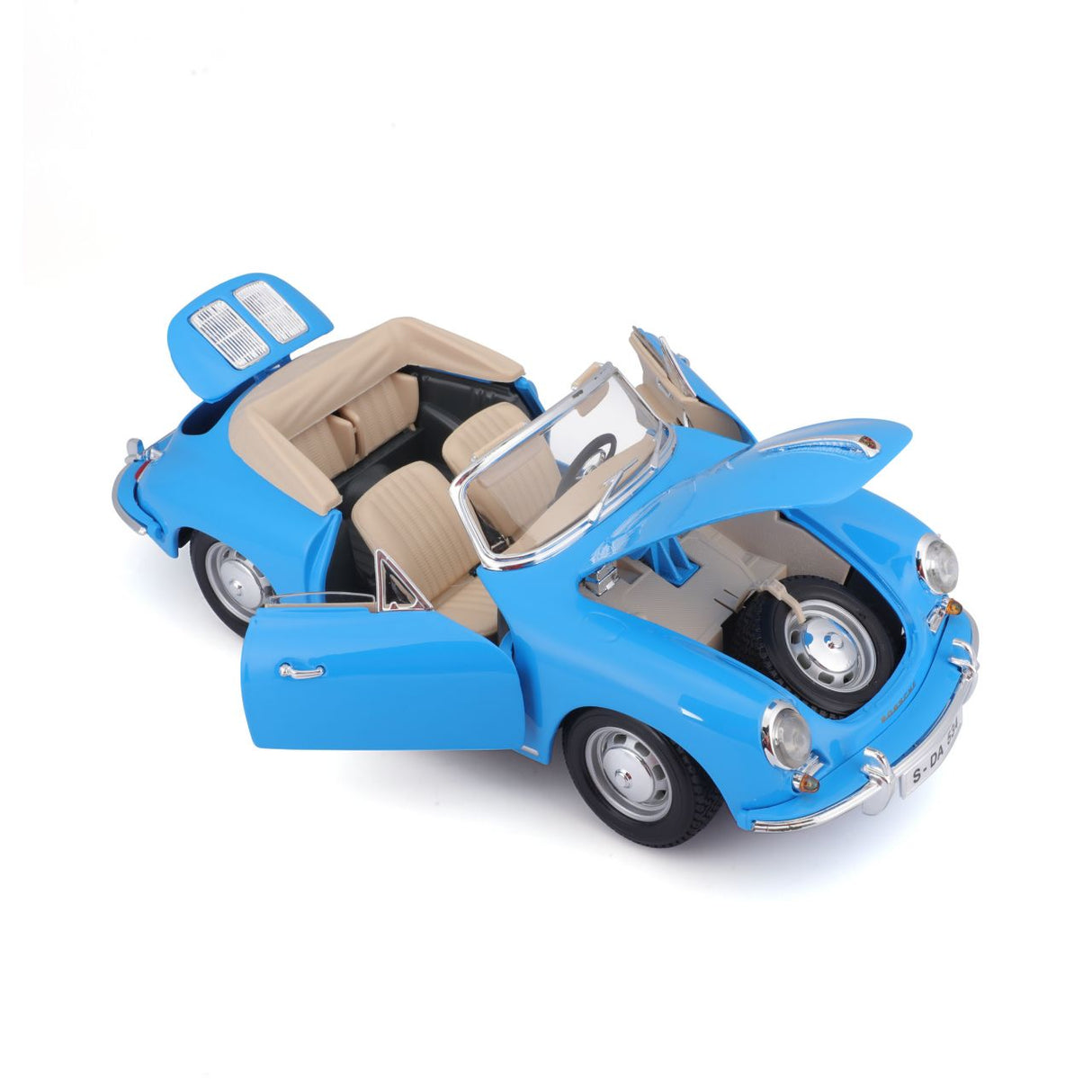 Porsche 356B Cabriolet 1961 1/18 blau - RCXX - RC Racing Shop | RC Models | Tuning & Spare Parts for Professionals
