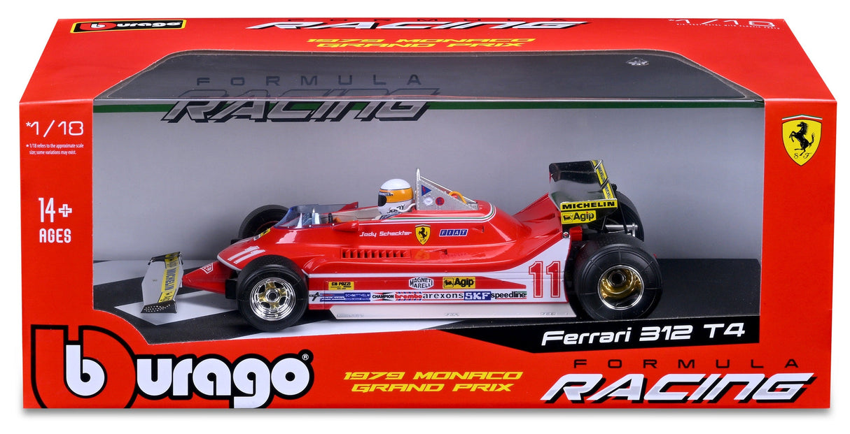 Ferrari F1 312 T4 1/18 J.Scheckter 1979