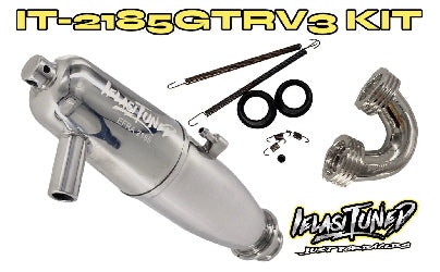 Ielasi IELASITUNED 1/8 PIPE KIT IN-LINE .21 GT 3,5cc EFRA 2185GTR + MANIFOLD V3 (1) - IT-2185 GTR/KIT - RCXX - rc racing for professionals