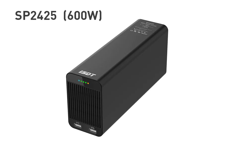 ISDT SP2425 Smart DC Power Supply - 600W / 25A / Power Station for DC Charger & Travel - RCXX - rc racing for professionals