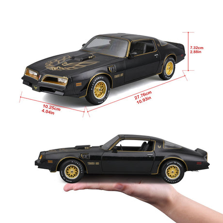 Pontiac Firebird Trans Am 1978 1/18 schwarz - RCXX - RC Racing Shop | RC Models | Tuning & Spare Parts for Professionals