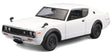 Nissan Skyline 2000 GT-R 1973 (KPGC110) 1/24 weiss - RCXX - RC Racing Shop | RC Models | Tuning & Spare Parts for Professionals