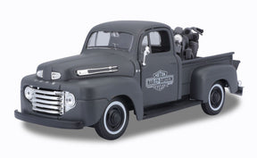 Ford F-1 Pick-Up 1948 Harley Davidson 1/24 grau - RCXX - RC Racing Shop | RC Models | Tuning & Spare Parts for Professionals