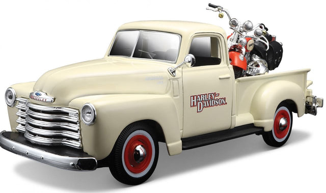Chevrolet 3100 Pick-Up Harley Davidson 1/24 beige - RCXX - RC Racing Shop | RC Models | Tuning & Spare Parts for Professionals