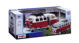 VW-Bus Samba T1 mit Dachträger und Gepäck 1/24 rot - RCXX - RC Racing Shop | RC Models | Tuning & Spare Parts for Professionals