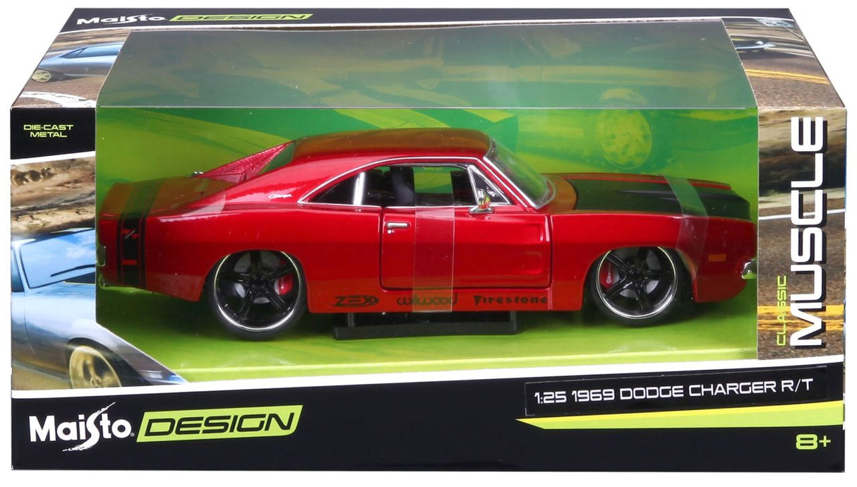 Dodge Charger R/T 1969 1/24 rot - RCXX - RC Racing Shop | RC Models | Tuning & Spare Parts for Professionals