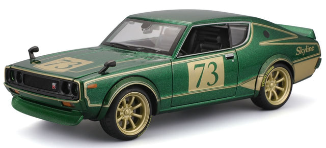 Nissan Skyline 2000GT-R 1973 1/24 grün - RCXX - RC Racing Shop | RC Models | Tuning & Spare Parts for Professionals