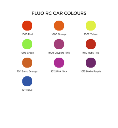 RC Car Colours FLUO BLUE 014 Lexan Colour Spray 150ml -  PRC01014 - RCXX - rc racing for professionals