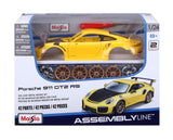 Kit 1/24 Porsche 911 GT2 RS 1/24 gelb - RCXX - RC Racing Shop | RC Models | Tuning & Spare Parts for Professionals