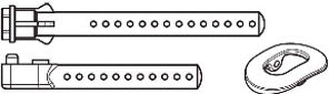 Axon BODY MOUNT SET (1) 3B-900-002 - RCXX - rc racing for professionals