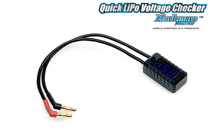 MUCHMORE Quick LiPo Voltage checker (1) MR-QVC - RCXX - rc racing for professionals