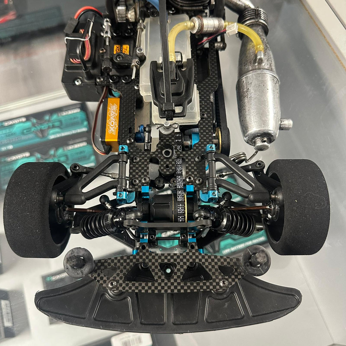 PRE OWNED Shepherd Velox V10 + Mephisto .21 Engine - Complete